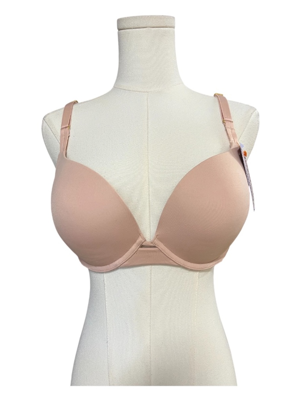NWT Joyspun Nude Push-Up Plunge Bra | Size 36C